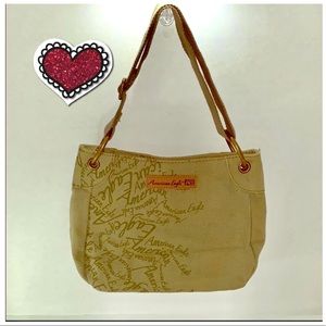 American Eagle Canvas Purse